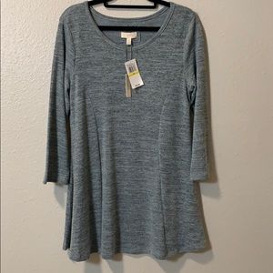 Flared Tunic Sweater